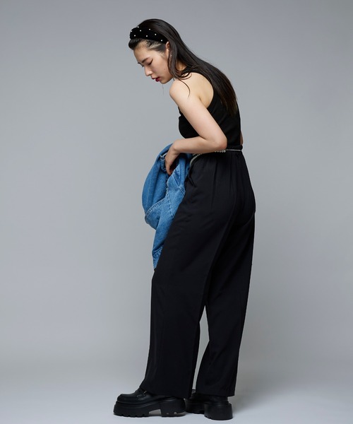 「Narcissus」 パンツ FREE レッド レディース_画像4