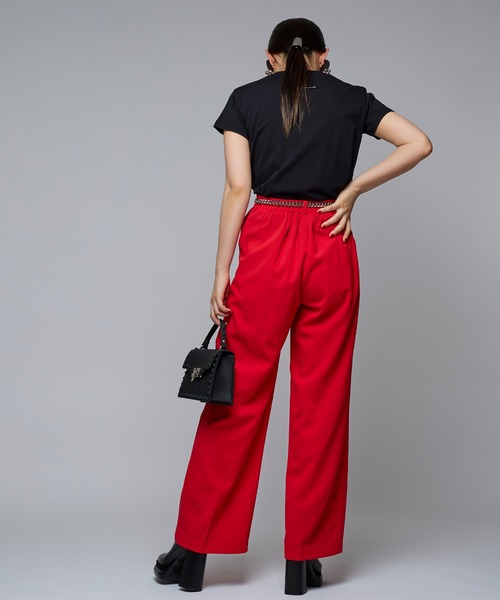 「Narcissus」 パンツ FREE レッド レディース_画像6