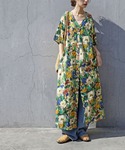 アンティカ antiqua シャツワンピース ...の詳細画像2
