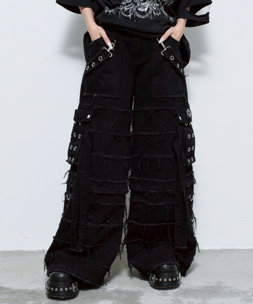 REFLEM（レフレム） デニムパンツ FREE ブラック レディース