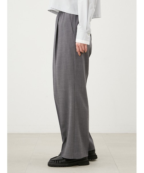 「Mila Owen」 イージーパンツ 0 ベージュ レディース_画像3