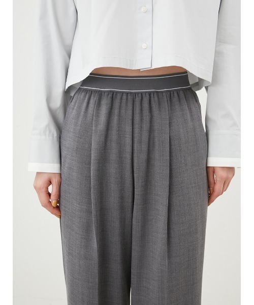 「Mila Owen」 イージーパンツ 0 ベージュ レディース_画像5