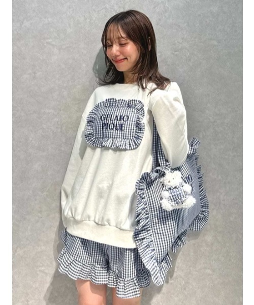 gelato pique（ジェラートピケ） トートバッグ ピローモチーフトート