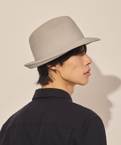 arth（アース） 帽子 ハット Silk Braid Fedora / アース メンズ