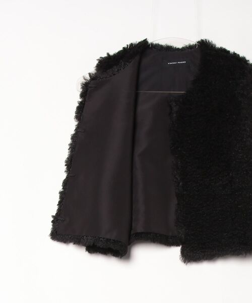 「Vincent Pradier」 ベスト FREE モカ レディース_画像3