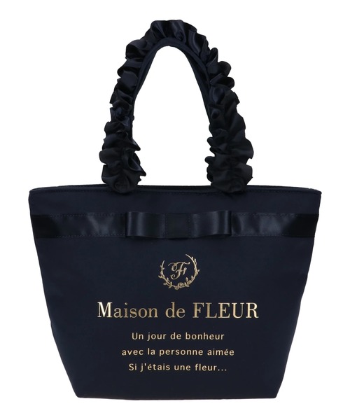 「Maison de FLEUR」 トートバッグ FREE ブラック レディース_画像5