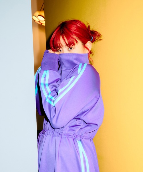 「PUNYUS」 長袖ワンピース 3 パープル レディース_画像6