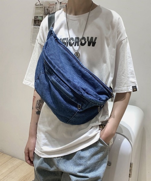 WESTBOY（ウエストボーイ） ショルダーバッグ 大容量 デニム ワン