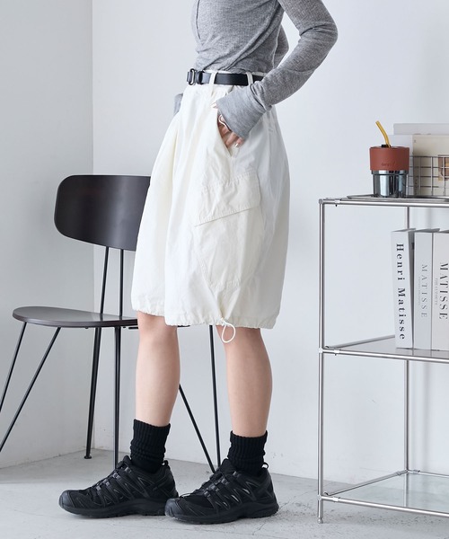 「forksy.」 カーゴパンツ FREE ブラック レディース_画像2