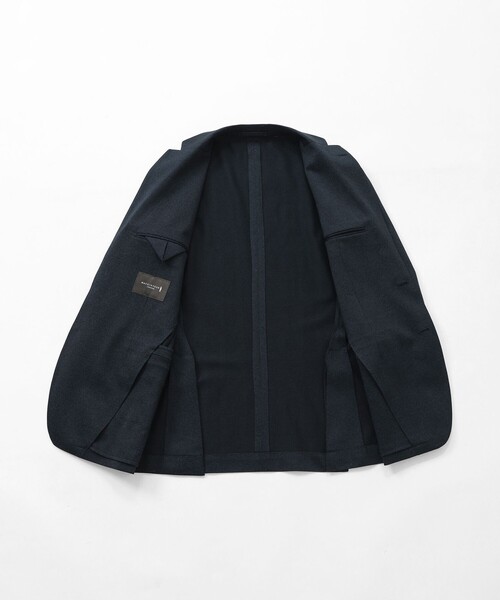 ジャケット テーラードジャケット 「L」「WEB・一部店舗限定」「FLEX JERSEY」グレンチェックジャージーセットアップジャケット メンズの画像