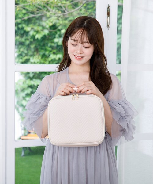 「BIRTHDAY BAR」 ポーチ 0 ベージュ レディース_画像6