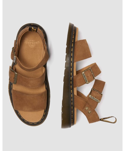 「Dr. Martens」 シューズ - ブラウン メンズの画像