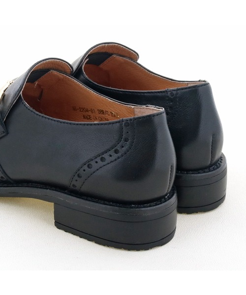 「あしながおじさん」 シューズ 23.5cm ブラック レディース_画像5