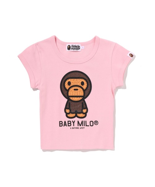 A BATHING APE（アベイシングエイプ） tシャツ BABY MILO CRYSTAL