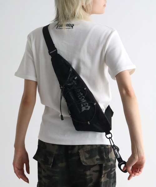 THRASHER（スラッシャー） ウエストポーチ 「THRASHER/スラッシャー