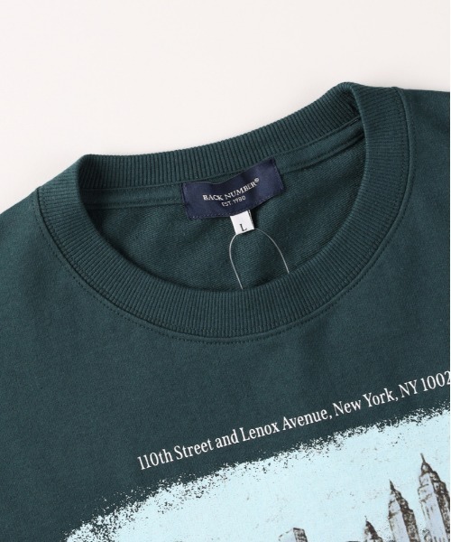 BACK NUMBER tシャツ 「BACK NUMBER」アートグラフィックTシャツ