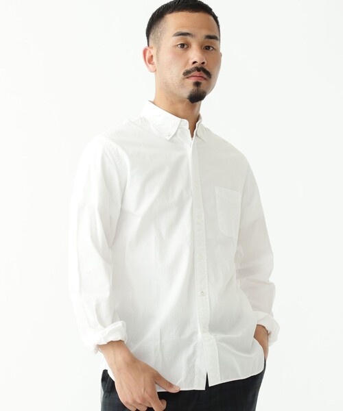 BEAMS+（ビームスプラス） シャツ B.D. Color Broad メンズ : ZOZOTOWN