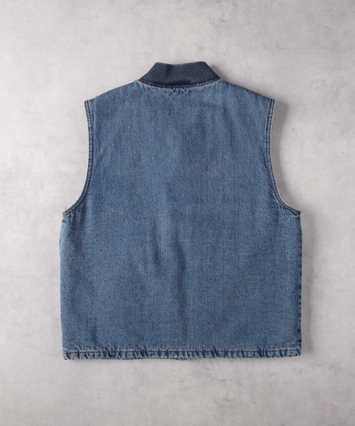 「Levi's」 ベスト M ダークインディゴブルー メンズの画像