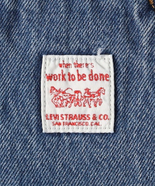 「Levi's」 ベスト M ダークインディゴブルー メンズの画像