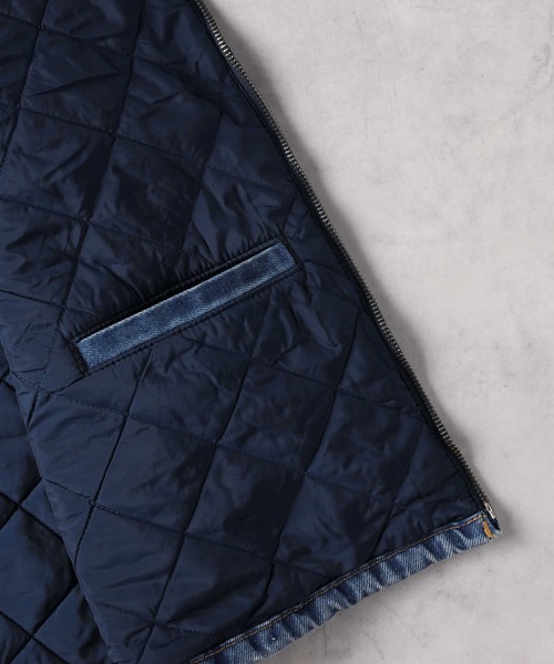 「Levi's」 ベスト M ダークインディゴブルー メンズの画像