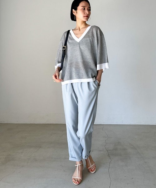 「DOUX ARCHIVES」 パンツ 36 オフホワイト レディース_画像7