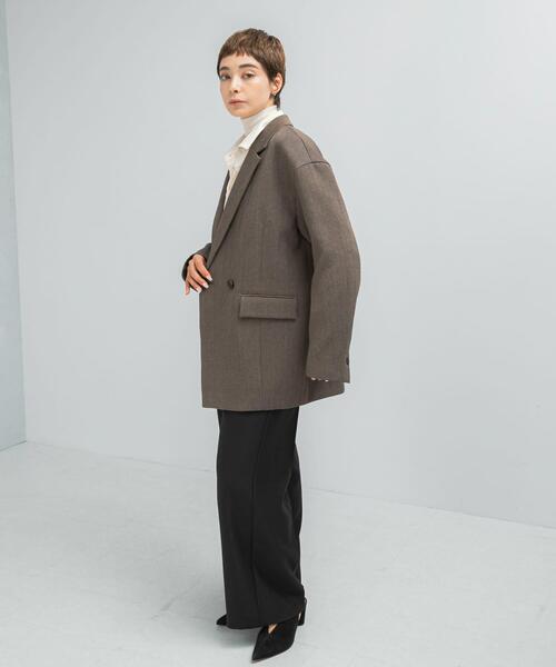 「URBAN RESEARCH ROSSO WOMEN」 「ELENDEEK」テーラードジャケット FREE ブラウン レディースの画像