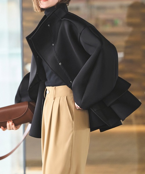 「RUIRUE BOUTIQUE」 ジャケット M アイボリー レディースの画像