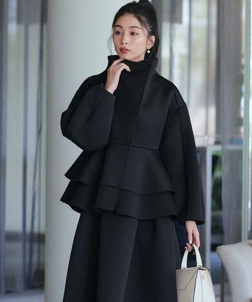 「RUIRUE BOUTIQUE」 ジャケット M アイボリー レディースの画像