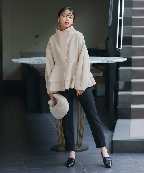 「RUIRUE BOUTIQUE」 ジャケット M アイボリー レディースの画像