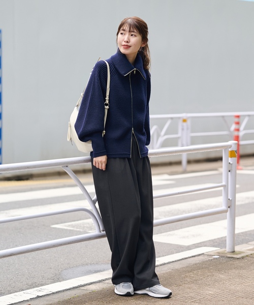 「JOURNAL STANDARD」 イージーパンツ 36 ブラウン レディースの画像