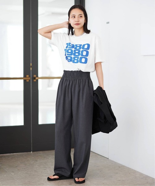 「JOURNAL STANDARD」 イージーパンツ 36 ブラウン レディースの画像