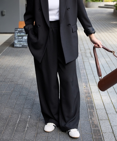 「JOURNAL STANDARD」 イージーパンツ 36 ブラウン レディースの画像