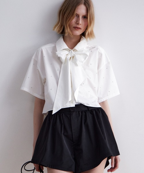 MAISON SPECIAL（メゾンスペシャル） パンツ Micro Mini Culotte Pants