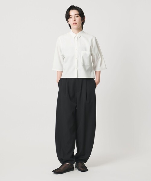 ブラウス シャツ 「MARW UNITED ARROWS」タイプライター 7分袖 シャツ レディースの画像