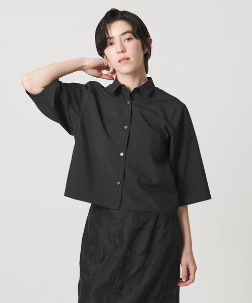 ブラウス シャツ 「MARW UNITED ARROWS」タイプライター 7分袖 シャツ レディースの画像