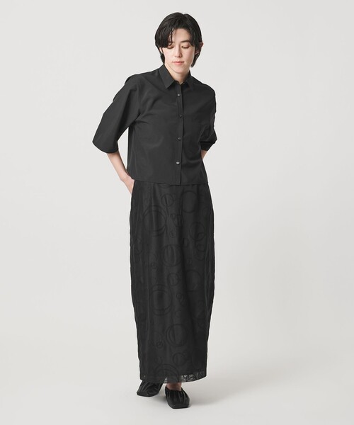 ブラウス シャツ 「MARW UNITED ARROWS」タイプライター 7分袖 シャツ レディースの画像