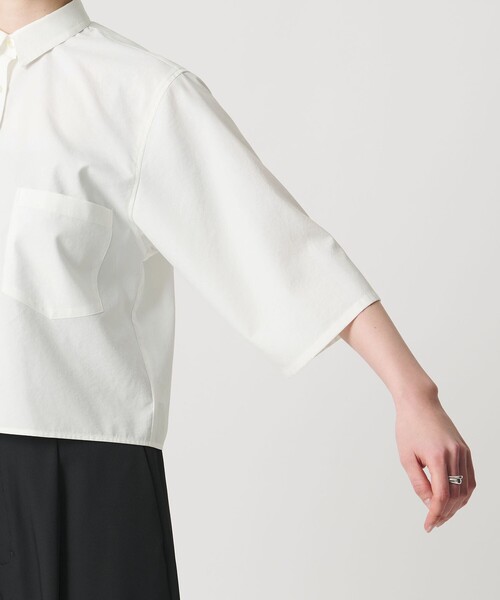 ブラウス シャツ 「MARW UNITED ARROWS」タイプライター 7分袖 シャツ レディースの画像