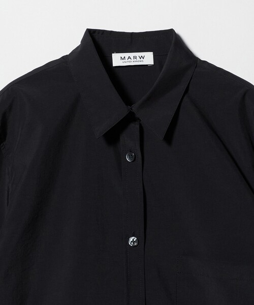 ブラウス シャツ 「MARW UNITED ARROWS」タイプライター 7分袖 シャツ レディースの画像
