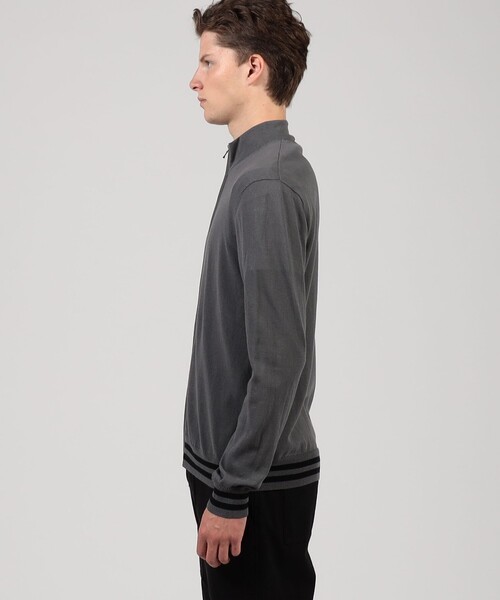 「JAMES PERSE」 ニットカーディガン 1 ライトブルー メンズ_画像4