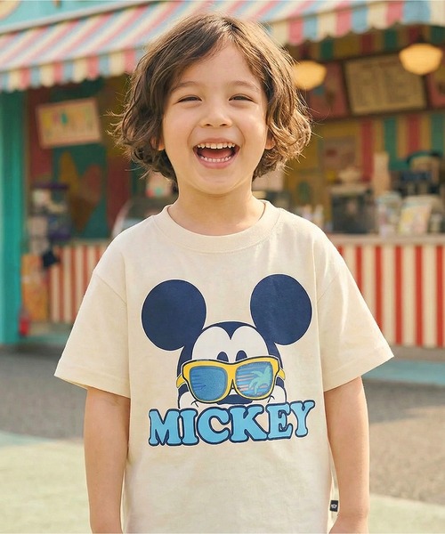 BABY DOLL ミッキーマウス Tシャツ 80 BABYDOLL（ベビードール） tシャツ 親子お揃い ディズニー リゾート柄