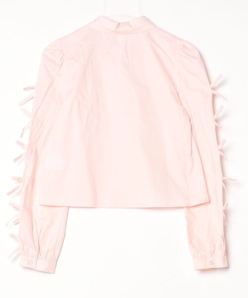 「lilLilly」 長袖シャツ FREE ピンク レディース_画像2
