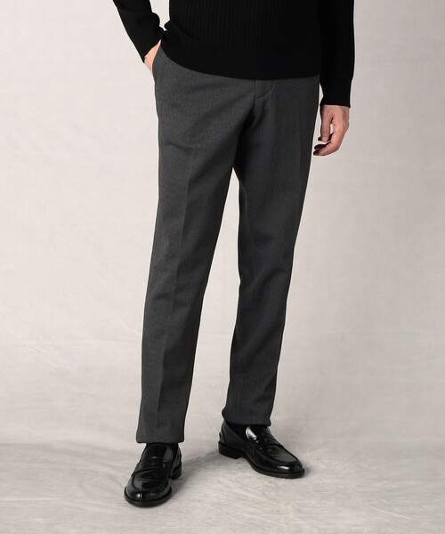「COMME CA MEN」 スラックス M ネイビー メンズ_画像4
