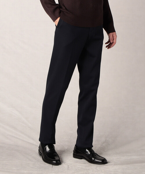 「COMME CA MEN」 スラックス M ネイビー メンズ_画像7