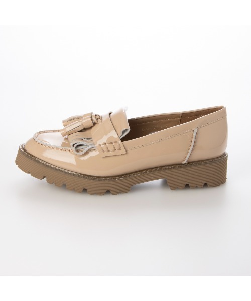 「Mode et Jacomo」 シューズ 24cm ベージュ系その他2 レディース_画像8