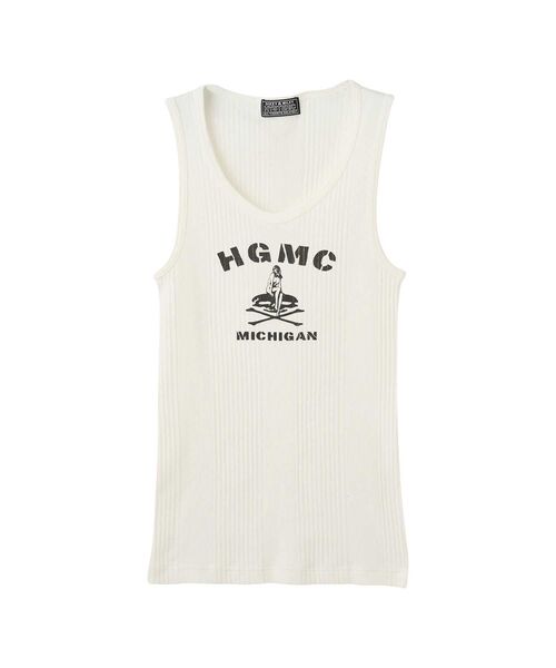 ヒステリックグラマー HYSTERIC FLAME ON タンクトップ HYSTERIC GLAMOUR（ヒステリックグラマー）の「HYSTERIC FLAME ON