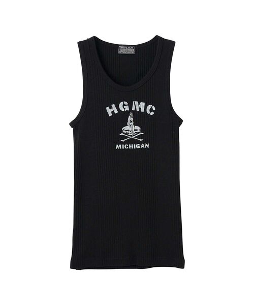 ヒステリックグラマー HYSTERIC FLAME ON タンクトップ HYSTERIC GLAMOUR - HYSTERIC FLAME ON タンクトップ / ホワイト | Tempt