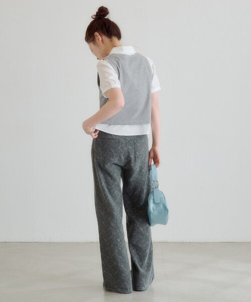 ブラウス シャツ パフシャツ×タンクSET レディースの画像