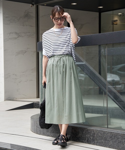 ikka（イッカ） スカート ギャザーフレアスカート : ZOZOTOWN Yahoo!店