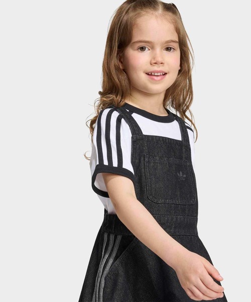 adidas（アディダス） ワンピース デニム ダンガリー ドレス 