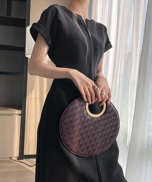 「MAISON DE THERESE」 半袖ワンピース M ホワイト レディース_画像8